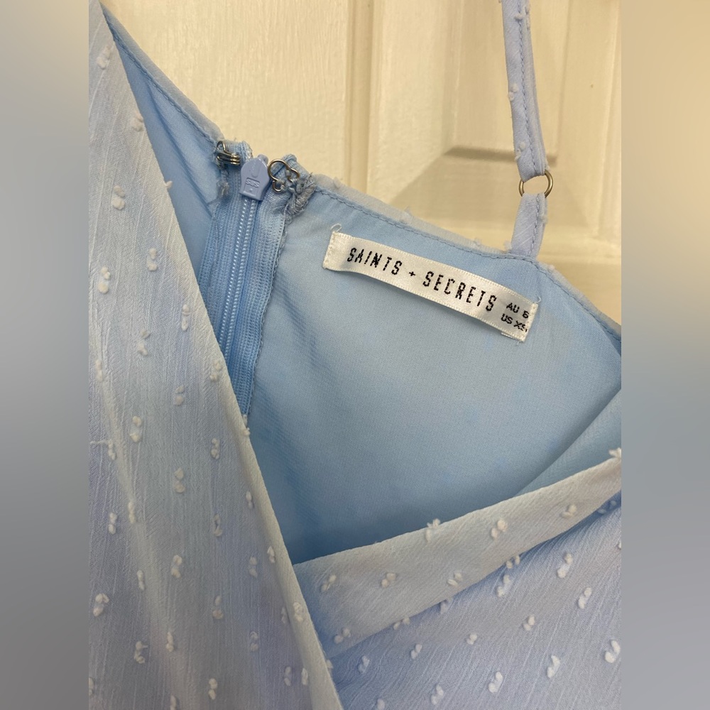 Sky/light blue dress Size XS/S - Picture 4 of 4
